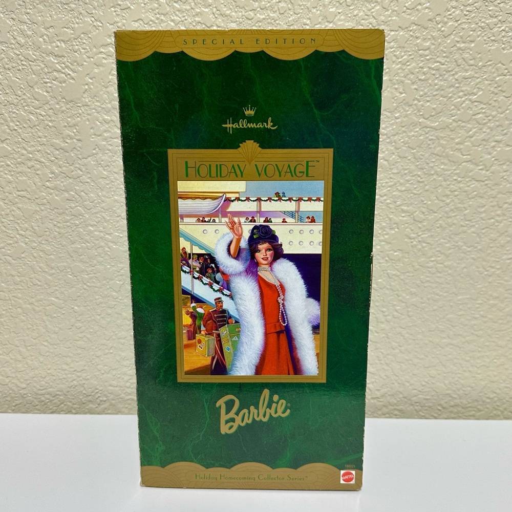 NEW VINTAGE 1997 Hallmark Barbie Doll Holiday Voyage Homecoming Collector Series - Picture 1 of 4